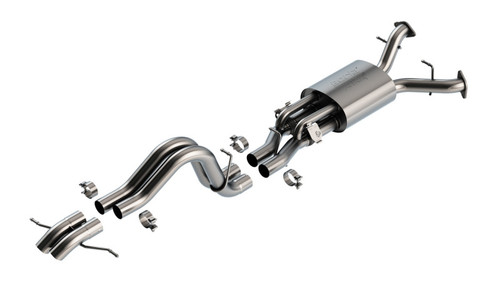 Borla 22-24 Ford Bronco Raptor V6 Turbo AT 2WD / 4WD ATAK Catback Exhaust w/ Turndown Tips - 140935