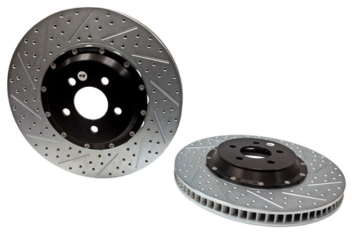 Baer Brakes 15-23 Ford Mustang GT w/ OE Perf. Package Eradispeed+ Front 2pc SDZ Perf. Brake Rotors - 2261042