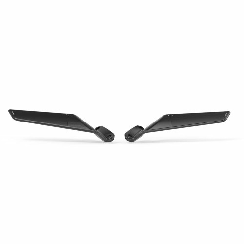 RIZOMA BSS062B STEALTH SPORT MIRROR BLACK PAIR KAW - Open Box