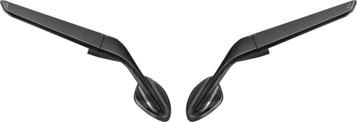 RIZOMA BSS070B STEALTH SPORT MIRROR BLACK PAIR APR - Open Box