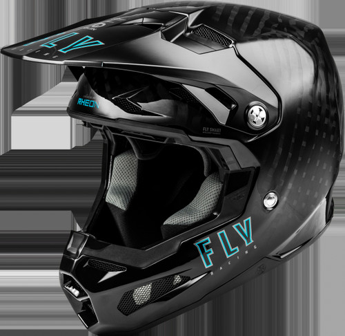 FLY RACING 73-4415X FORMULA S CARBON HELMET BLACK XL-S1A - Open Box
