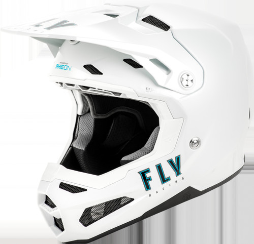FLY RACING 73-44942X FORMULA S CARBON SOLID HELMET WHITE 2X - Open Box
