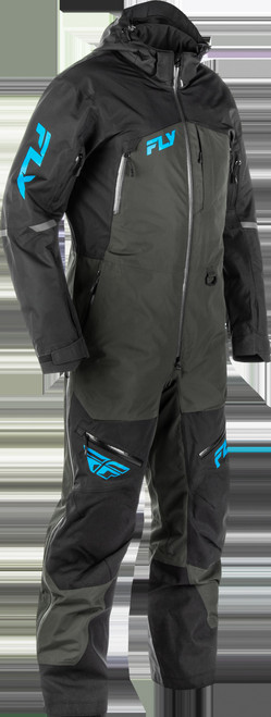 FLY RACING 470-43813X INCLINE MONOSUIT BLACK/GREY/BLUE 3X - Open Box