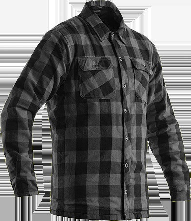 RST 102115GRY2-48 LUMBERJACK CE SHIRT GREY CHECK TEXTILE 2XL - Open Box