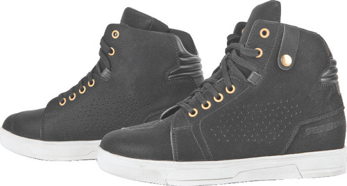 Speed and Strength Mad Dash Leather Shoes Black/White Womens Size - 6 - 880470