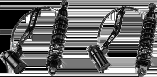 HARDDRIVE R0800234-2 TOURING REMOTE RES SHOCKS 13" HVY WEIGHT BILLET BRACKET - Open Box