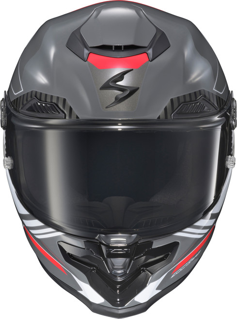 APEX EXO-WARP FULL FACE HELMET ATARAX GREY/WHITE - Open Box