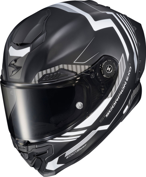 APEX EXO-WARP FULL FACE HELMET ATARAX BLACK/WHITE - Open Box