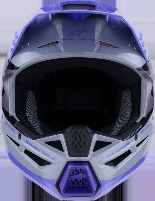 JETTSON SM3 YOUTH HELMET GRY/PURP/BLK GLOSSY - Open Box