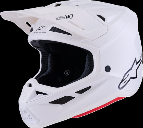SM7 Helmet - Solid - Gloss White - Open Box