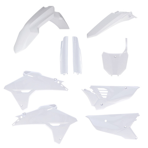 ACERBIS 2988710002 FULL PLASTIC KIT WHITE
