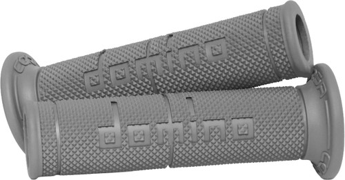 DOMINO RACING 6495.82.52.06-0 CORSA GRIPS GREY PAIR