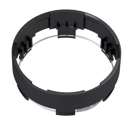 RACELINE CPR-A14B-114.3E 3/4" CAP EXTENSION SATIN BLACK FITS 5X114.3/4.5