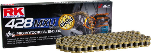 RK EXCEL GB428MXU-116 GB428MXU DRIVE CHAIN GOLD 428 X 116