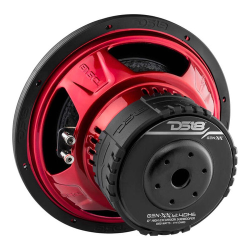 DS18 12in 600 Watts RMS 4 ohm DVC Double Stacked Magnet High Excursion Subwoofers - GEN-XX12.4DHE