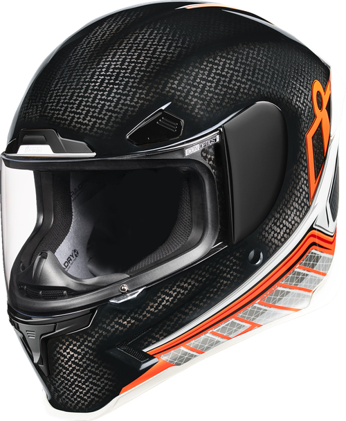 ICON Airframe Pro™ Helmet - Carbon Hyperstrike - Red - 2XL 0101-20667