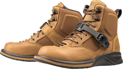 ICON SD6 Waterproof Boots - Brown - US 10 3403-1357
