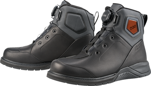 ICON Upstate Boots - Black - US 9.5 / EU 43 3403-1404