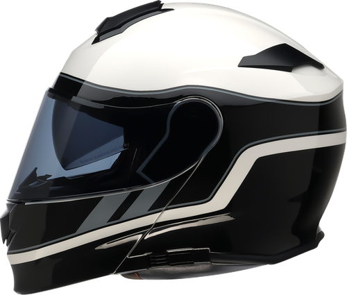 Z1R Solaris 2.0 Modular Helmet - Opus - Black/White/Gray - 3XL 0100-3492