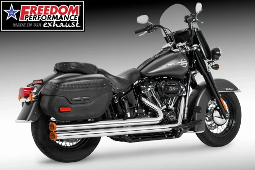 Freedom HD03347: Chrome / Glossy Dutch Orange. Manufacturer configuration illustration; printed reference codes may differ.