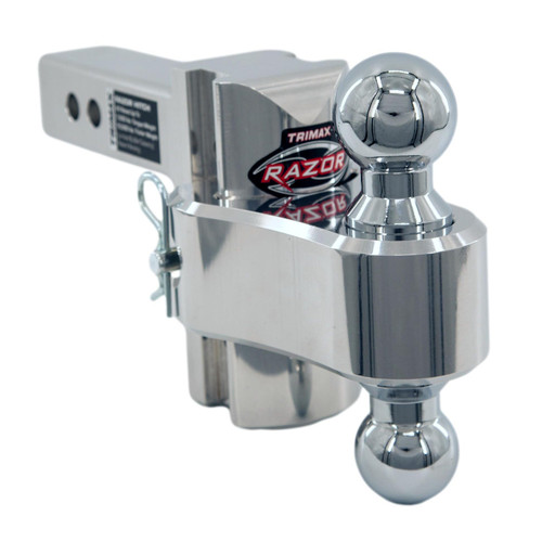 TRIMAX TRZ4ULT-RP Razor Ultra RP Drop Hitch - Aluminum - 4" 3902-0326