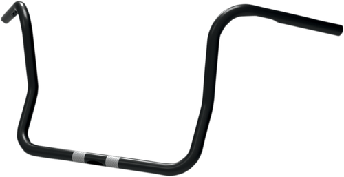 OPEN BOX KHROME WERKS 300824 1" Handlebar — Ape Hanger - FLH 12" Black 300824-OB