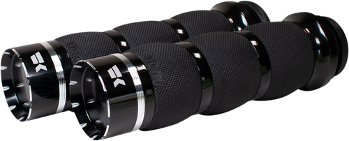 OPEN BOX KHROME WERKS 500110 Tracer Grips - Air Cushion TBW Black 500110-OB