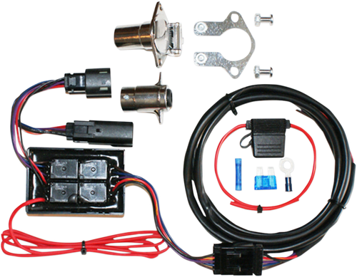 OPEN BOX KHROME WERKS 720751 Plug-and-Play Trailer Wiring Kit - FLHT 720751-OB
