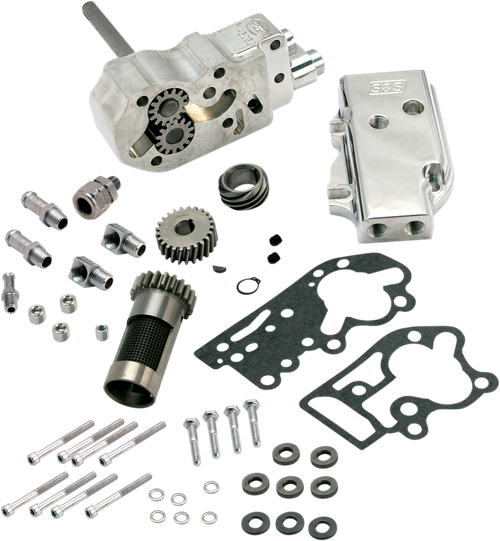 OPEN BOX S&S CYCLE 31-6295 Billet Oil Pump Kit - Universal Cover '78-'91 Big Twin 31-6295-OB