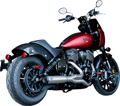 OPEN BOX S&S CYCLE 550-1115 2-into-1 Qualifier Exhaust System - Stainless 49-State Indian Chief 550-1115-OB
