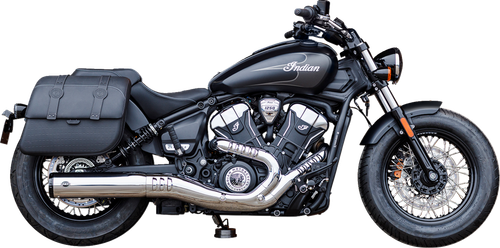 OPEN BOX S&S CYCLE 550-1122 Grand National Slip-On Mufflers - Chrome 50-State 550-1122-OB