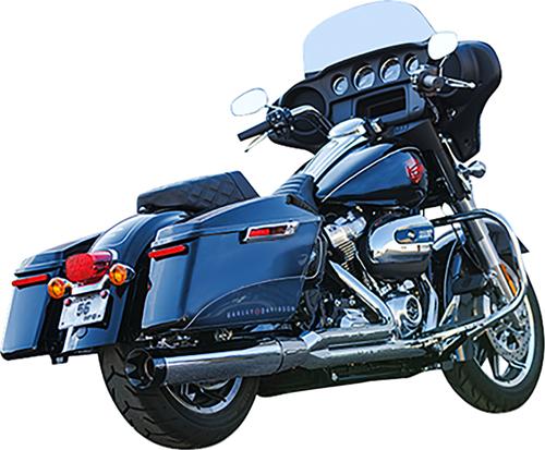 OPEN BOX S&S CYCLE 550-0758 2-into-1 Sidewinder Exhaust System - 50-State Chrome M8 Touring 550-0758-OB
