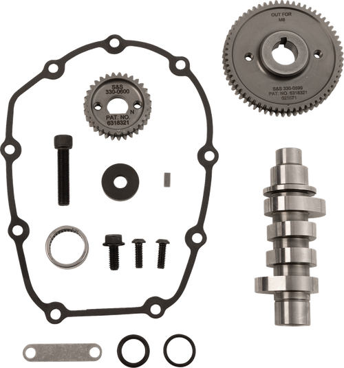 OPEN BOX S&S CYCLE 330-0826 Camshaft Kit - HPT496C Gear Drive M8 330-0826-OB
