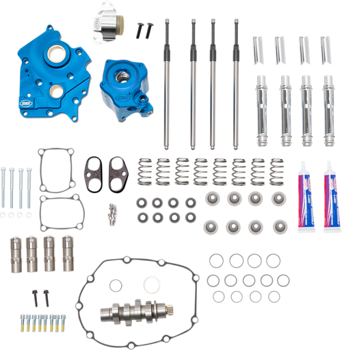 OPEN BOX S&S CYCLE 310-1082C Cam Chest Kit for M8 - Oil Cooled Chain Drive 550 Cam Chrome Pushrod Tubes M8 310-1082C-OB