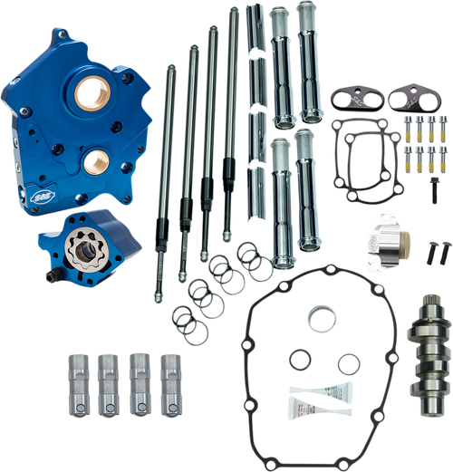 OPEN BOX S&S CYCLE 310-1000C Cam Chest Kit for M8 - Water Cooled Chain Drive 475 Cam Chrome Pushrod Tubes M8 310-1000C-OB