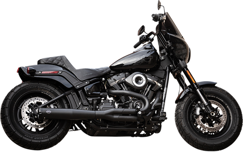 S&S CYCLE 550-0789B Exhaust - 2:1 - Black - 2:1 Black
