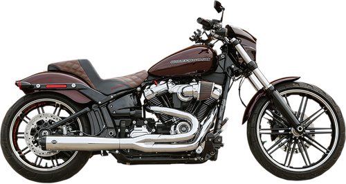 S&S CYCLE 550-0847B 2:1 50 State Exhaust for M8 Softail - Chrome