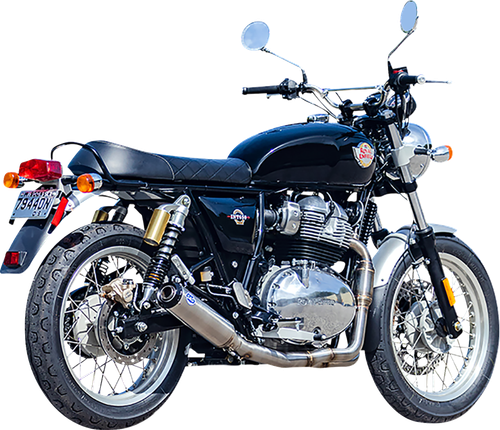S&S CYCLE 550-1031 Qualifier 2:1 Exhaust System - Stainless Steel - Race Only - Stainless Steel Race Only
