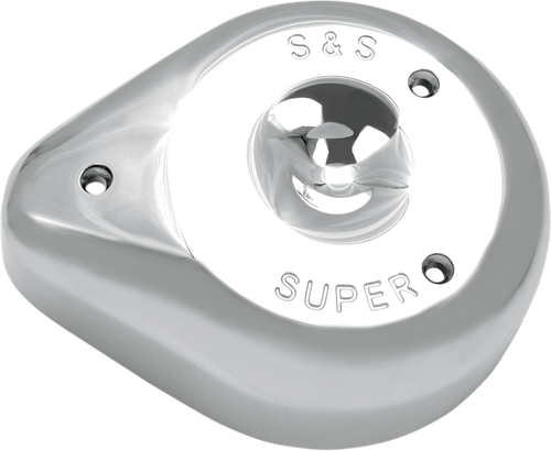 S&S CYCLE 17-0403 Teardrop Air Cleaner Kit - Chrome