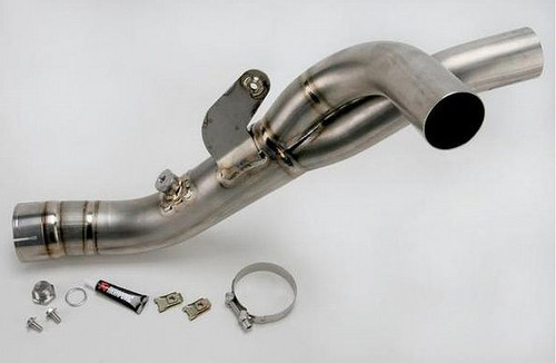Akrapovic L-K6So8/2 Cat Delete Link Mid Pipe Zx6R Zx-6R 636
