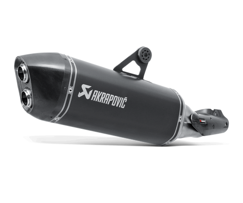 AKRAPOVIC S-B12SO10-HAABL SLIP ON SO EXHAUST SYSTEM
BLACK TITANIUM TI MUFFLER WITH CARBON FIBER CF END CAP
BMW R 1200 GS ADVENTURE R1200 1200GS R1200GS 
 13 14 2013 2014 15 16 2015 2016