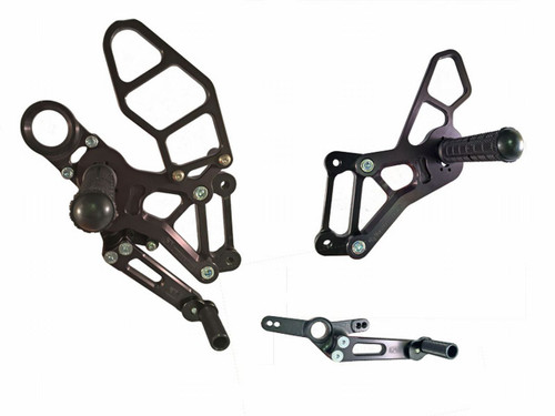 WOODCRAFT 05-0755B Adjustable Rearset Kit Complete & Pedals 
BMW S1000RR S 1000 RR BMW 2015 2016 15 16