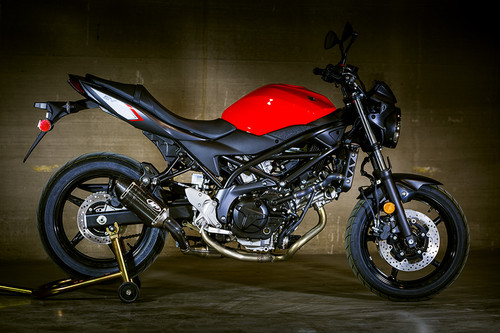 M4 SU6624 CARBON SLIP-ON EXHAUST SV650 17-19