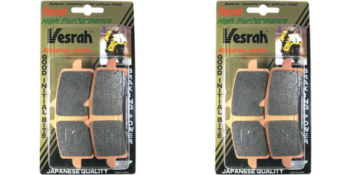 VESRAH VD-170RJL SINTERED RACE BRAKE PADS FRONT PAIR BOTH SIDES CBR1000RR 04-16