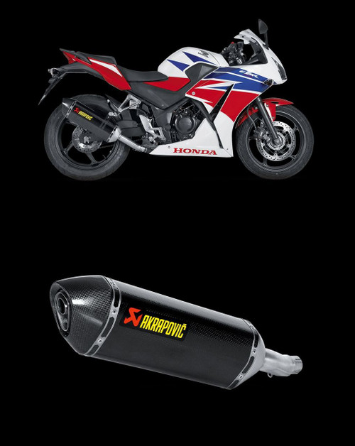 LeoVince LV-10 Slip-On Exhaust for the Honda CBR300R CB300F 2015