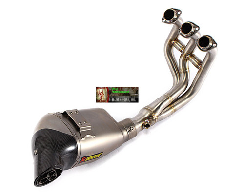 Akrapovic S-Y9R8-Hegeht Complete Full Exhaust System Akrapovic S-Y9R8-Hegeht Complete Full Exhaust System