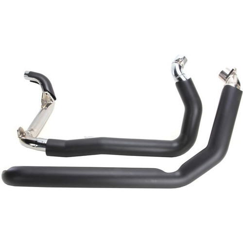 FREEDOM PERFORMANCE IN00035 black TRUE DUAL HEADERS EXHAUST INIDIAN