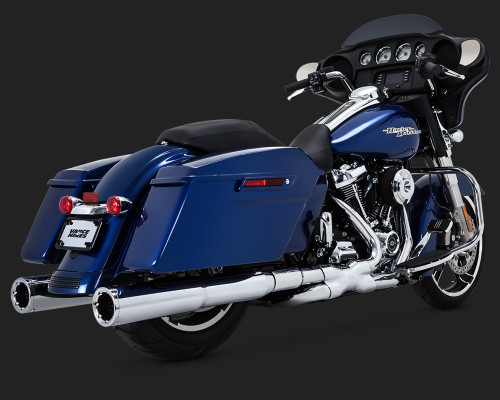 Vance & Hines 16463 Chrome 4.5" Hi-Output Slip-On Exhaust Mufflers 17-25 touring

HARLEY DAVIDSON FL TOURING GLIDES