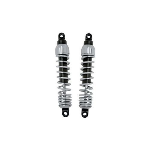 Progressive 444 CHROME Shocks For Harley Sportster 1986-2019 STANDARD & HEAVY