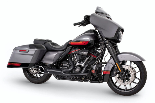 FREEDOM Cat Delete HD00848 Black 2:1 Turnout Exhaust m8 fl 17-23
